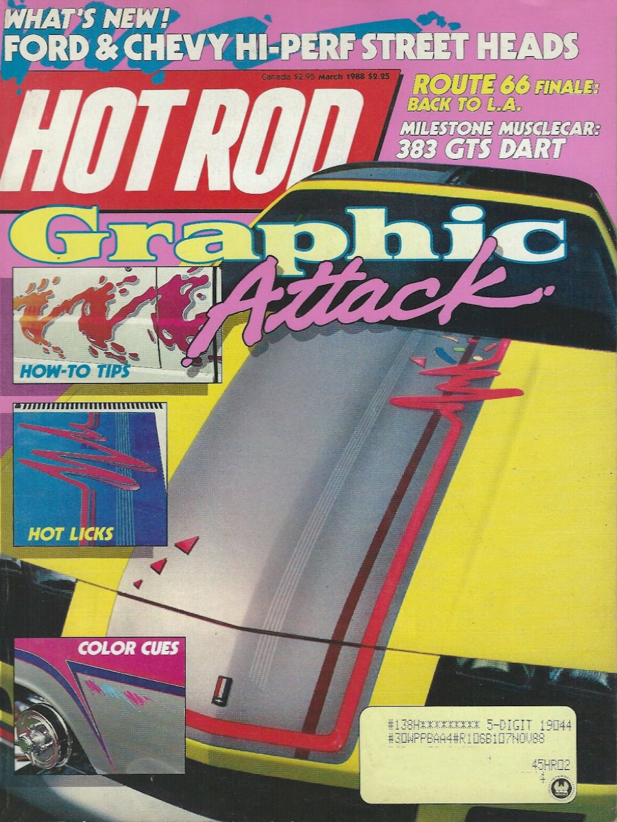 Hot Rod Mar March 1988 