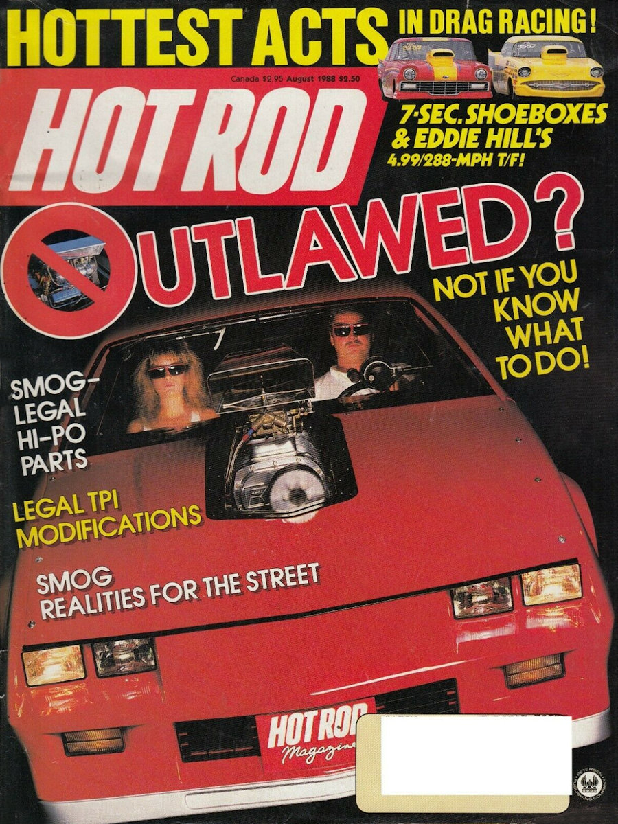 Hot Rod Aug August 1988