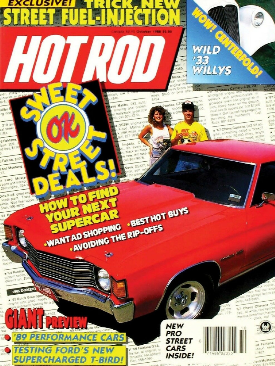 Hot Rod Oct October 1988 