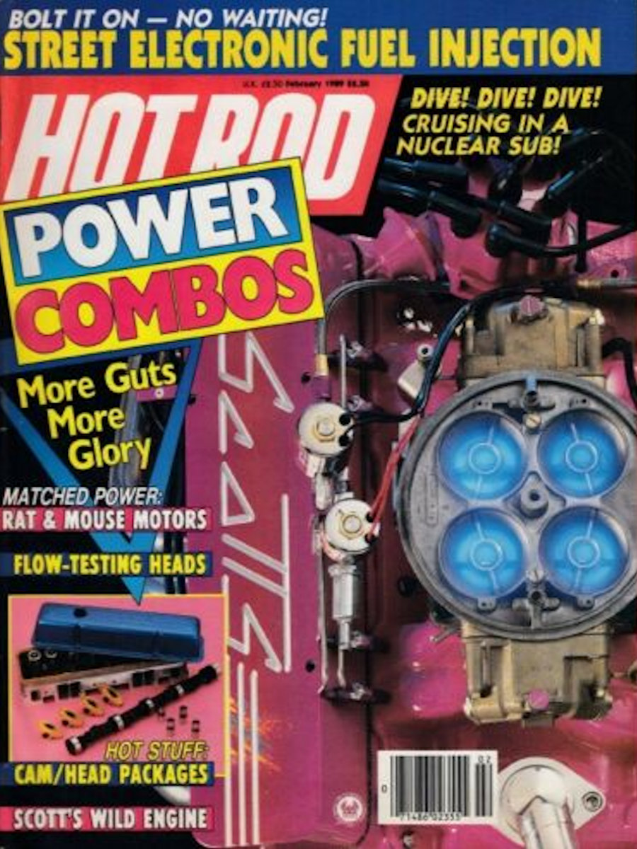 Hot Rod Feb February 1989 