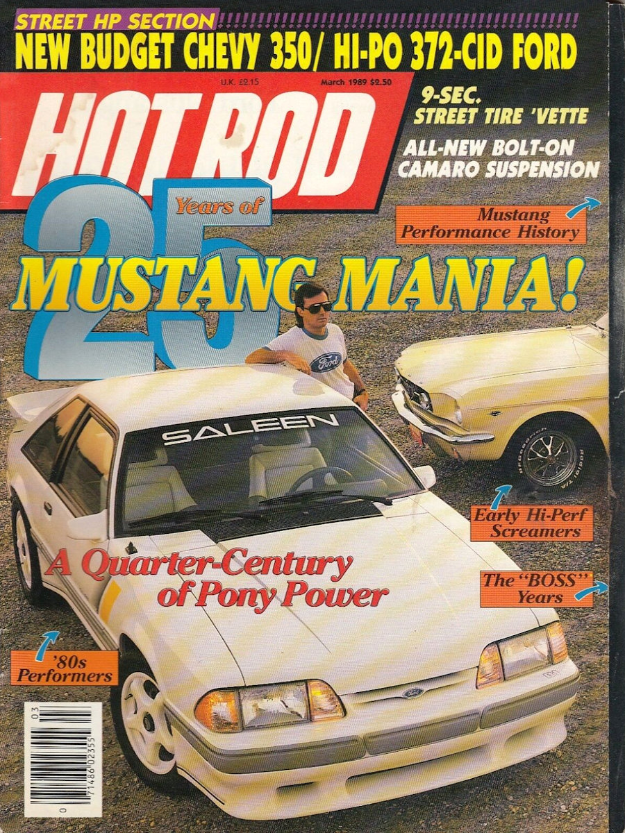 Hot Rod Mar March 1989 