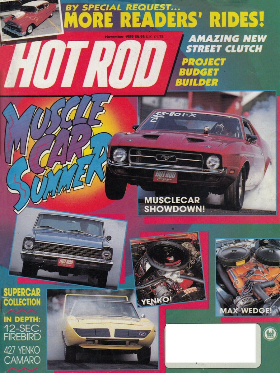 Hot Rod Nov November 1989 