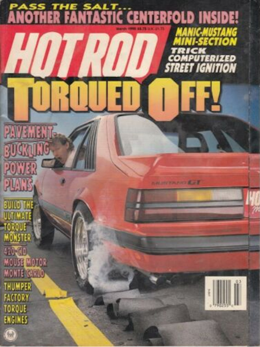 Hot Rod Mar March 1990 