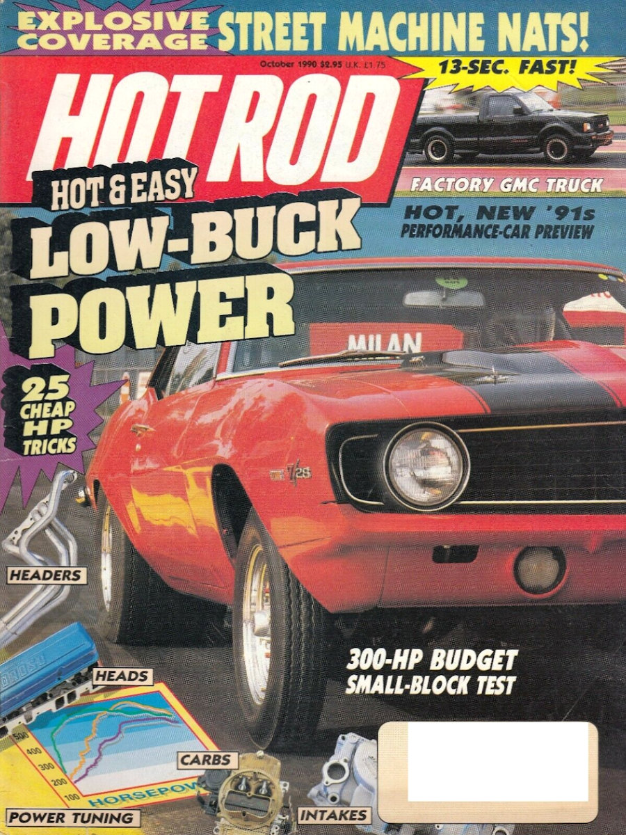 Hot Rod Oct October 1990 