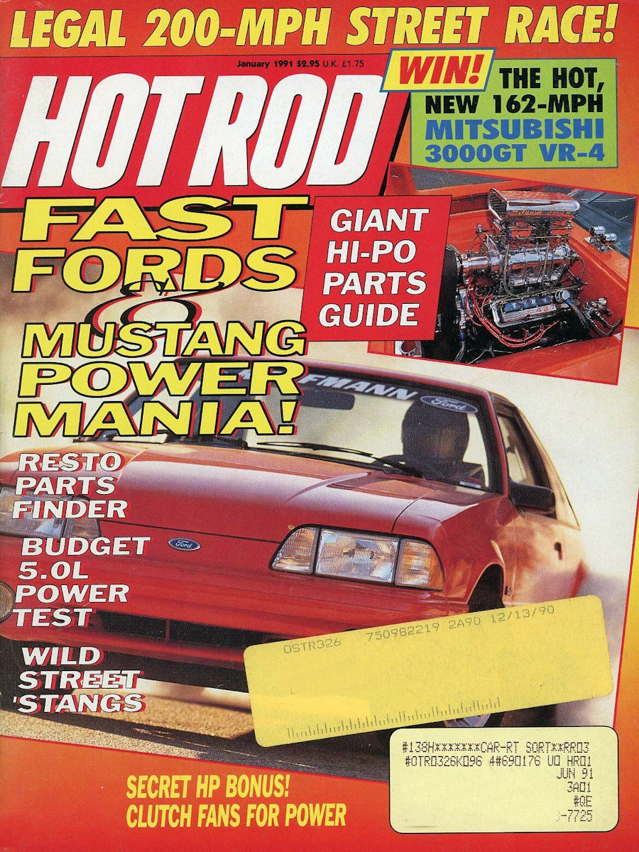 Hot Rod Jan January 1991 