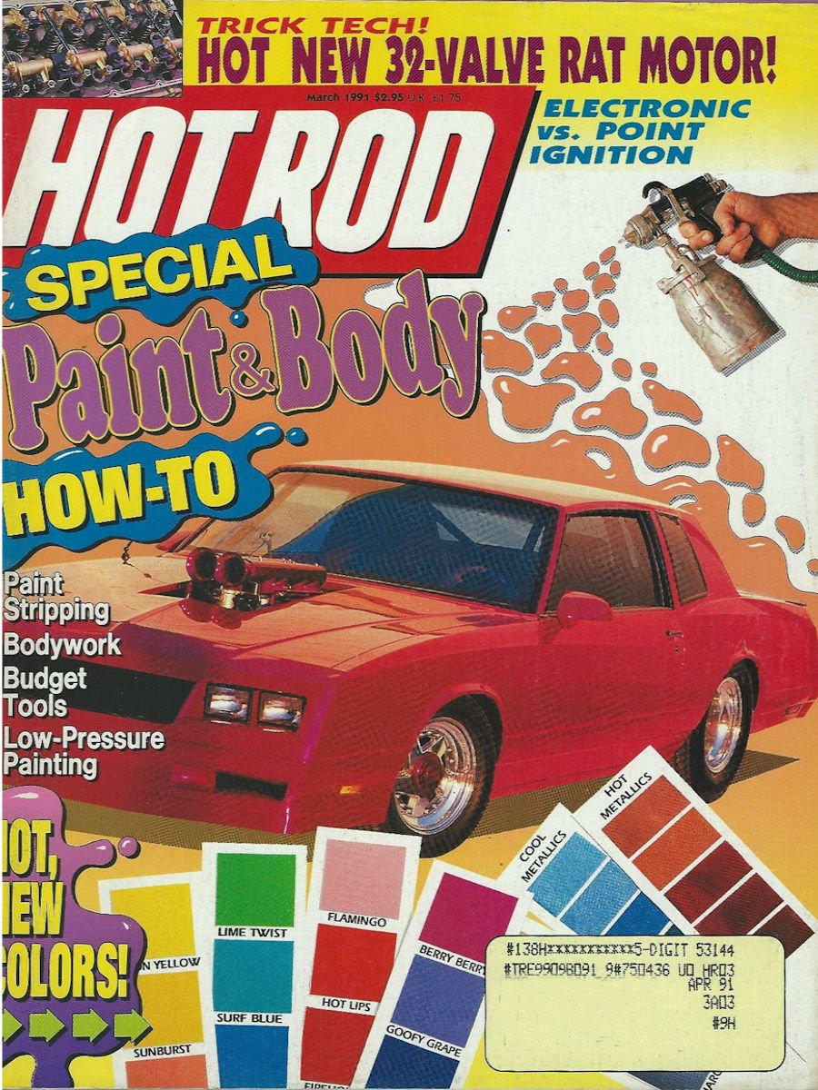 Hot Rod Mar March 1991 