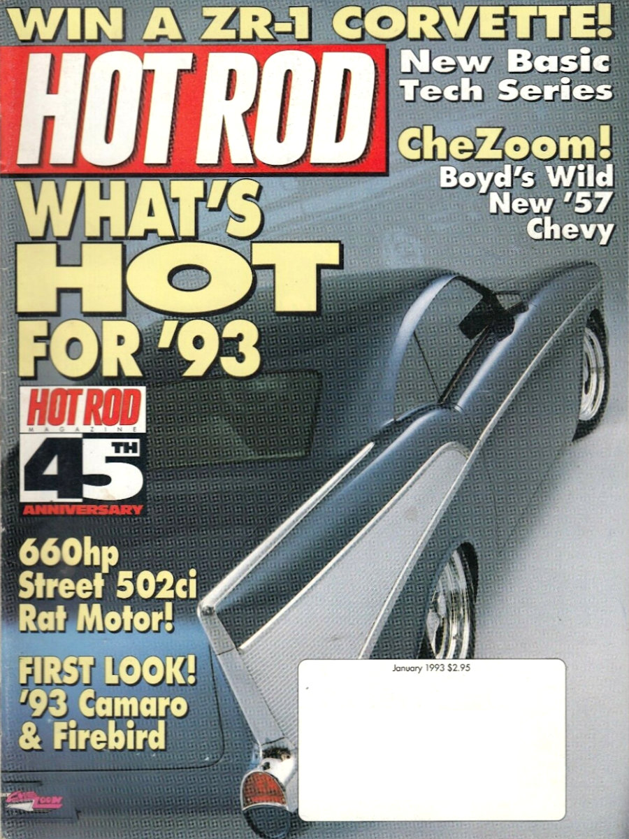 Hot Rod Jan January 1993 