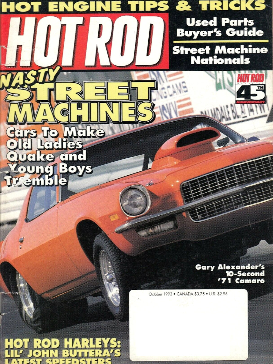 Hot Rod Oct October 1993 