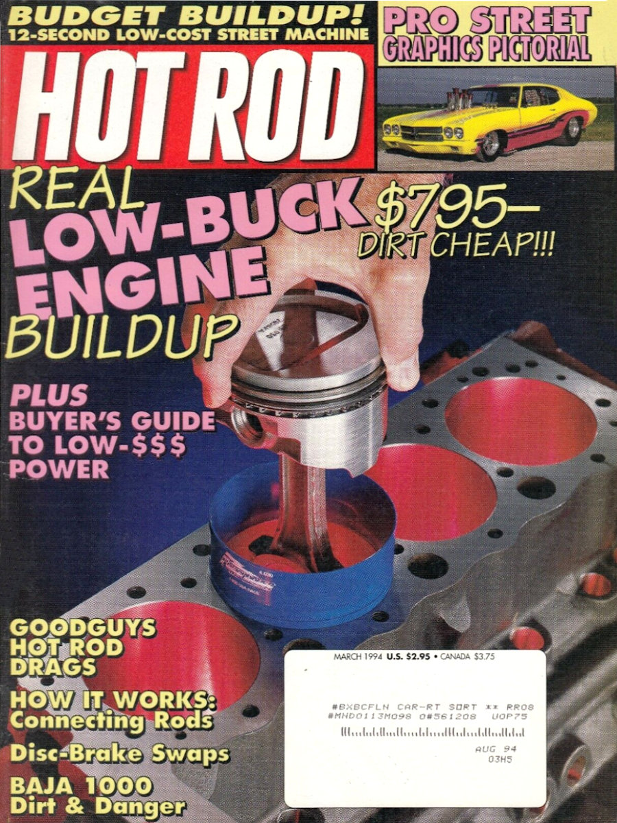 Hot Rod Mar March 1994 