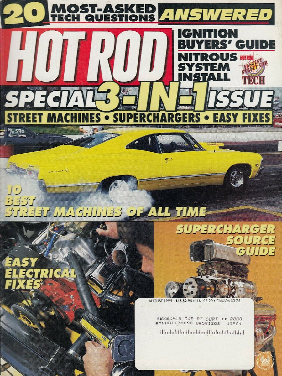 Hot Rod Aug August 1995