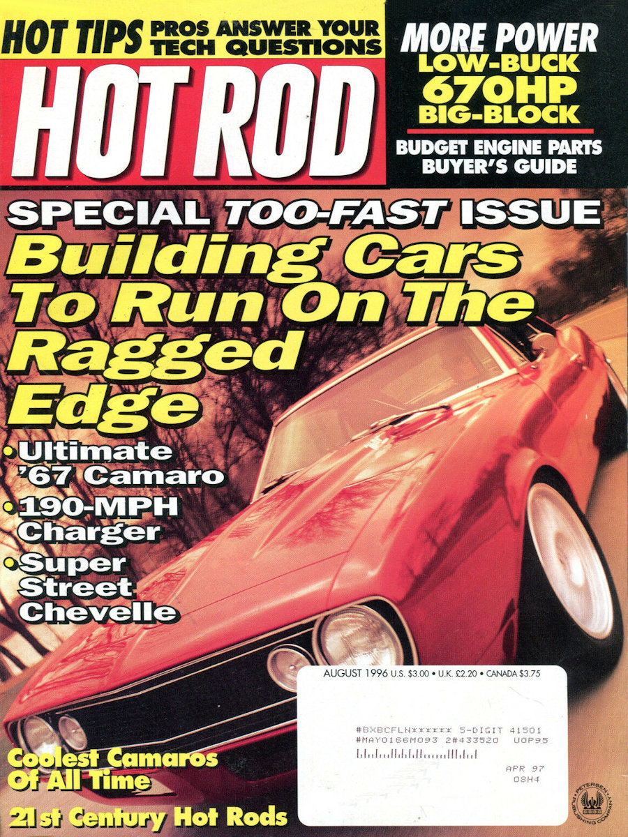Hot Rod Aug August 1996