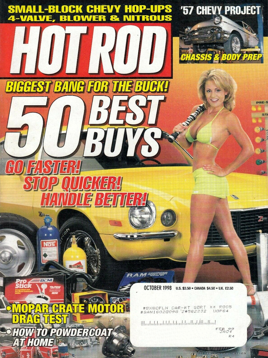 Hot Rod Oct October 1998