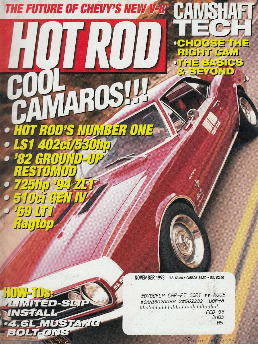 Hot Rod Nov November 1998