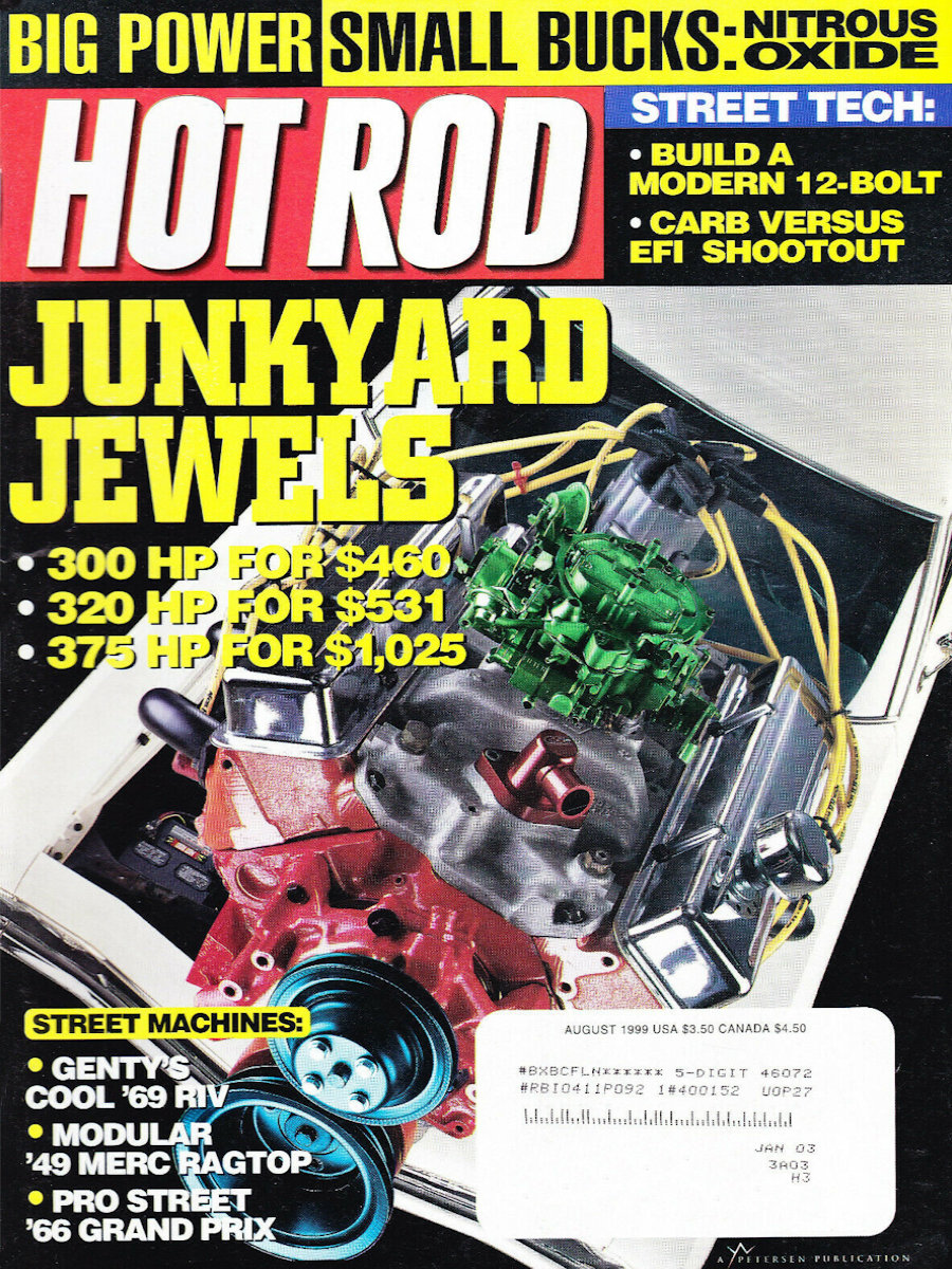 Hot Rod Aug August 1999