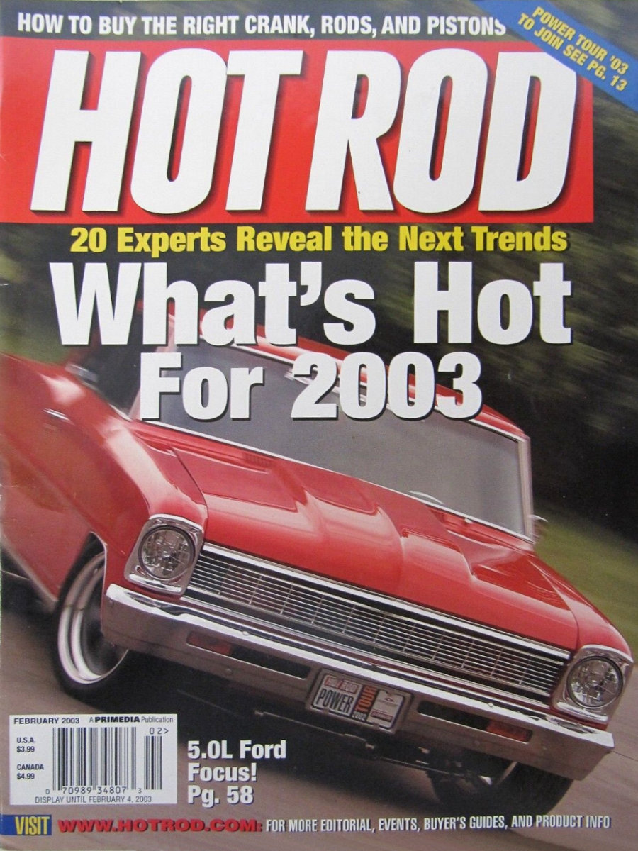Hot Rod Feb February 2003
