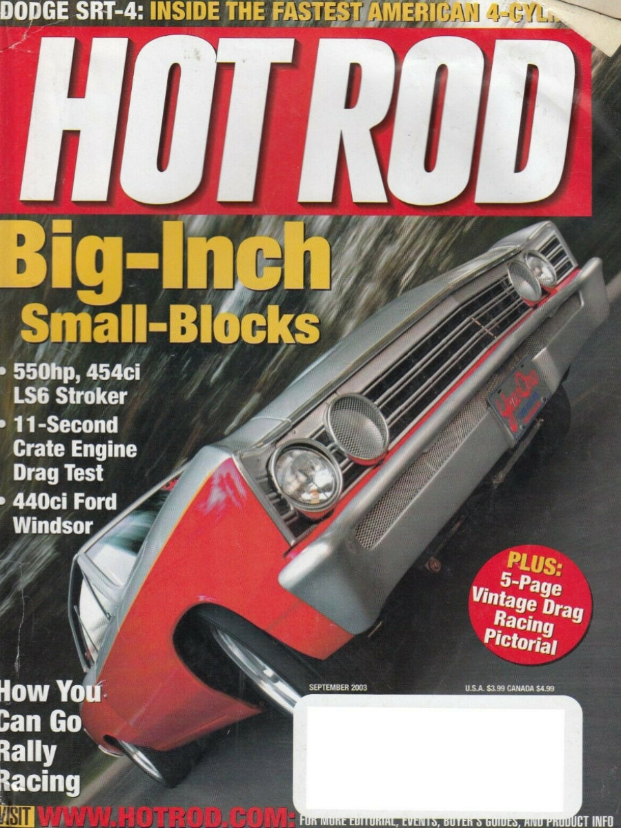 Hot Rod Sept September 2003