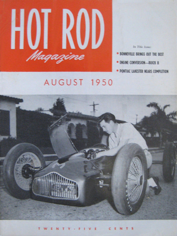 Hot Rod Aug August 1950 