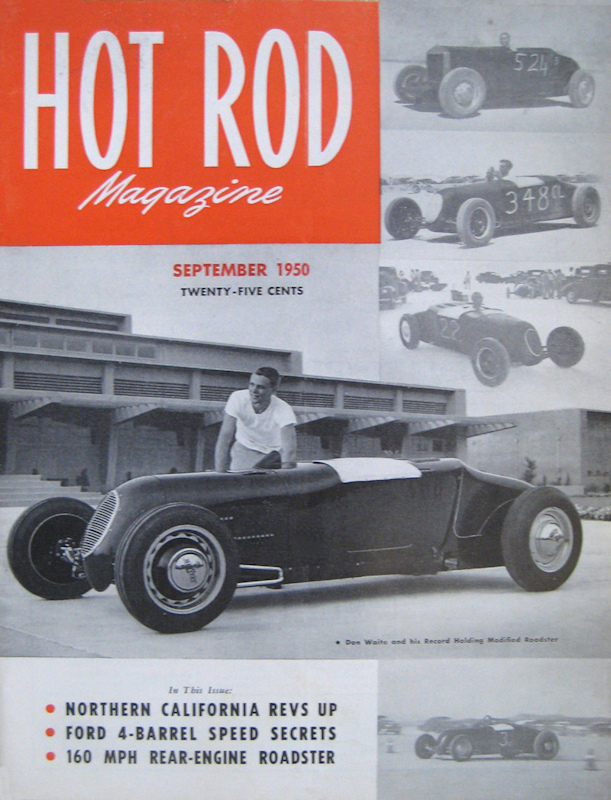 Hot Rod Sept September 1950