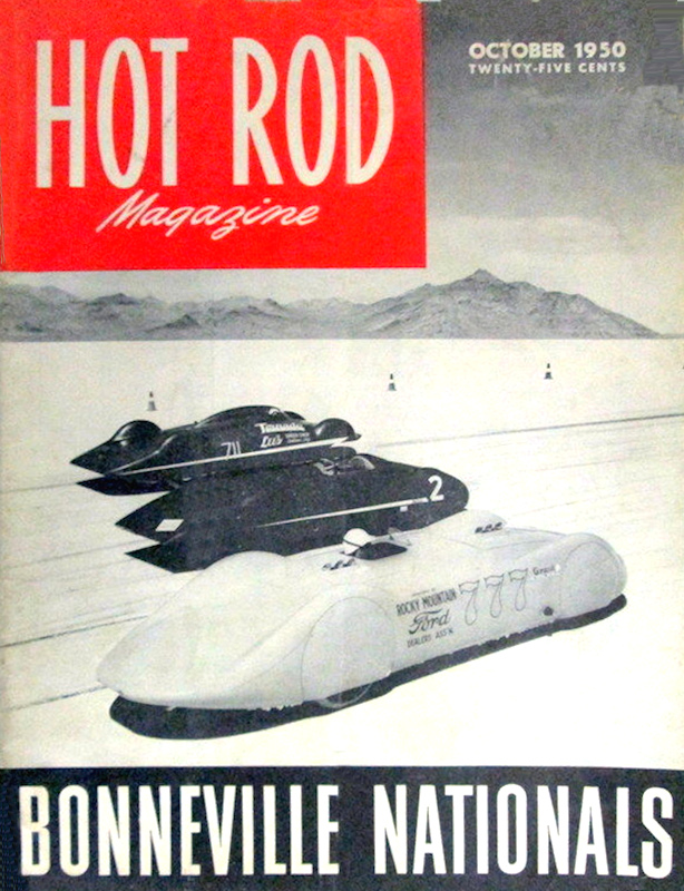 Hot Rod Oct October 1950 