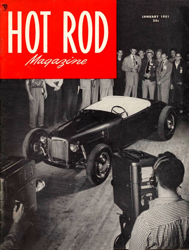 Hot Rod Jan January 1951 