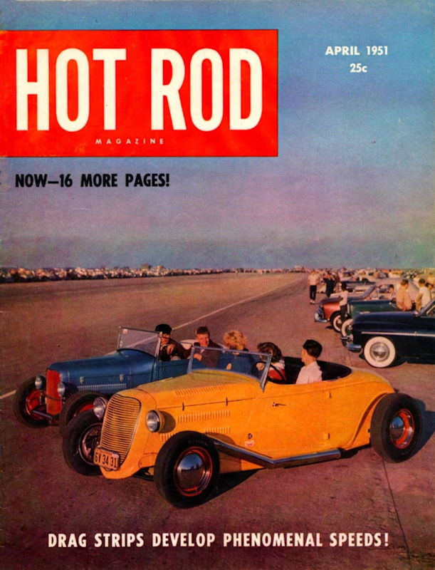 Hot Rod Apr April 1951 