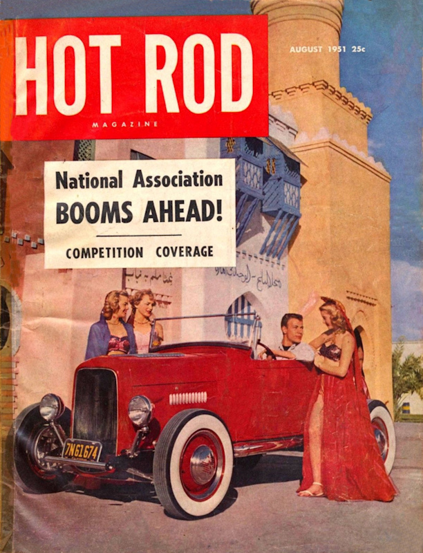 Hot Rod Aug August 1951 