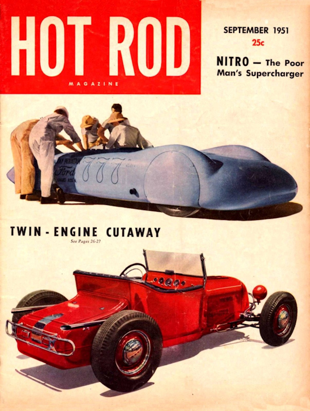 Hot Rod Sept September 1951