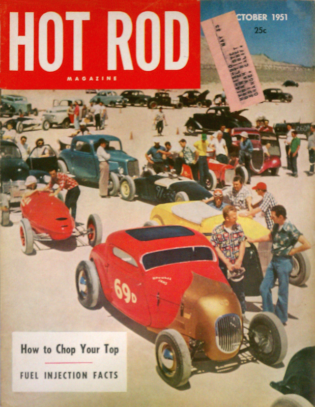 Hot Rod Oct October 1951 