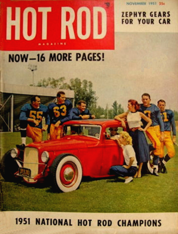 Hot Rod Nov November 1951 