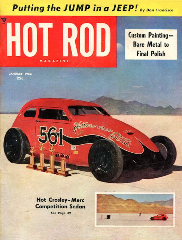 Hot Rod Jan January 1953 
