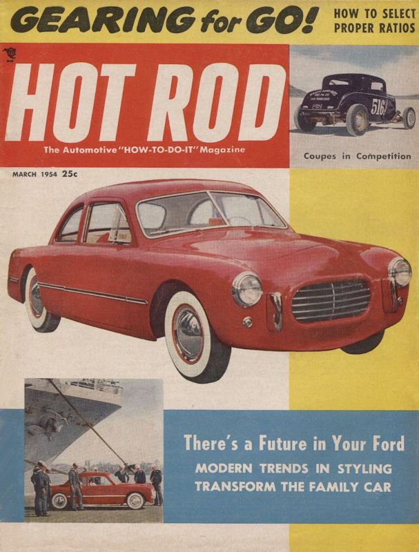 Hot Rod Mar March 1954 