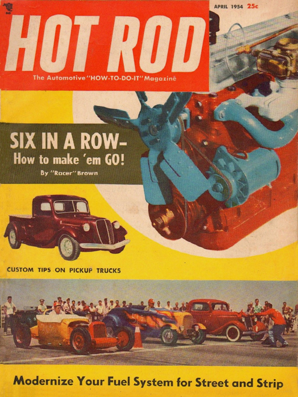 Hot Rod Apr April 1954 