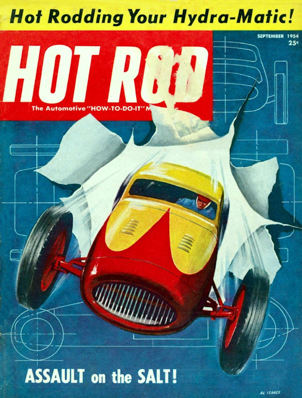 Hot Rod Sept September 1954