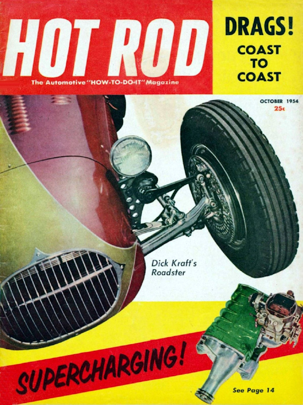 Hot Rod Oct October 1954 