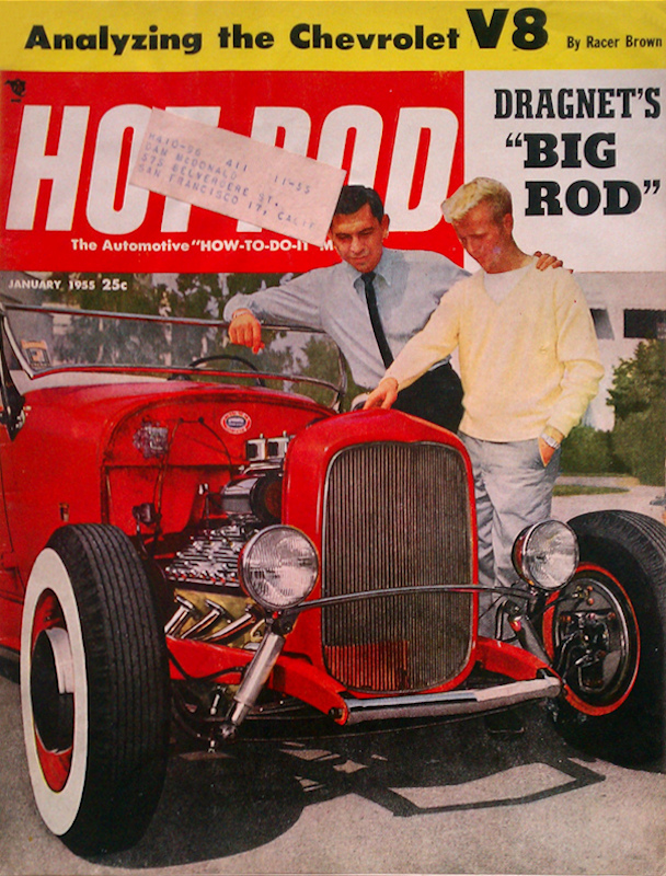Hot Rod Jan January 1955 