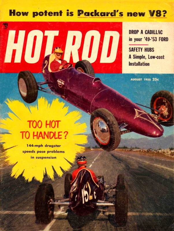 Hot Rod Aug August 1955 