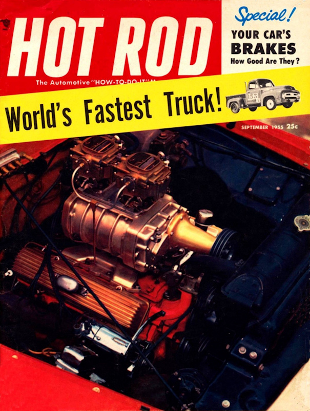 Hot Rod Sept September 1955