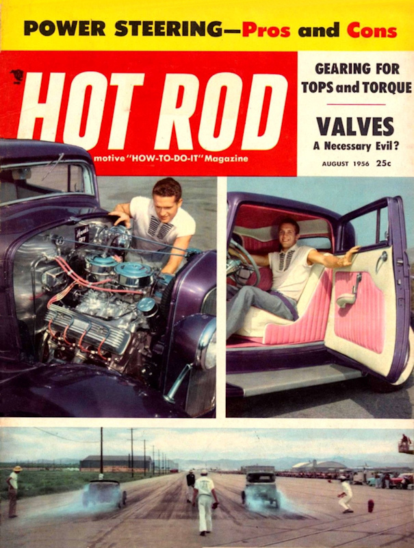 Hot Rod Aug August 1956 