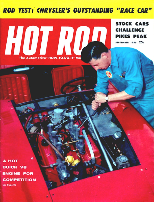 Hot Rod Sept September 1956