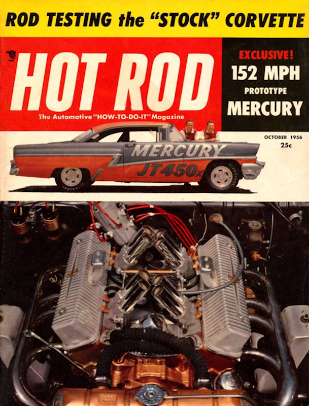 Hot Rod Oct October 1956 