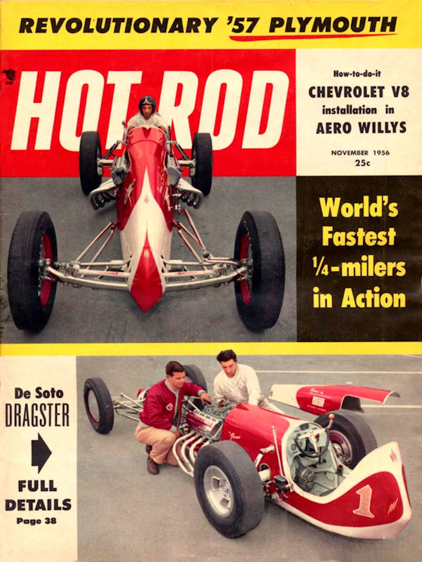Hot Rod Nov November 1956 