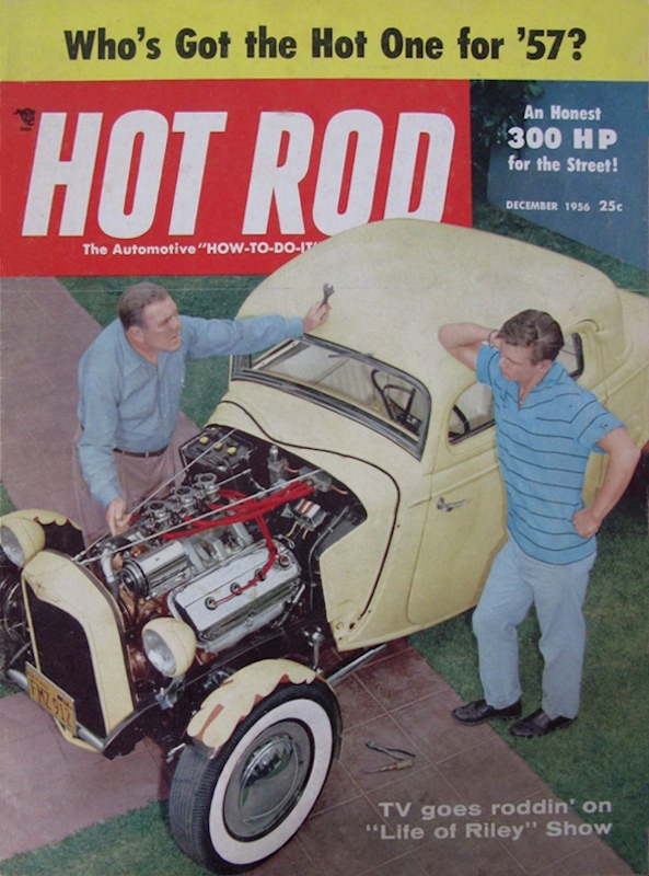 Hot Rod Dec December 1956 