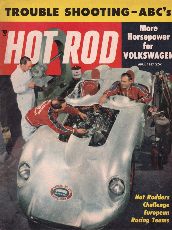 Hot Rod Apr April 1957 