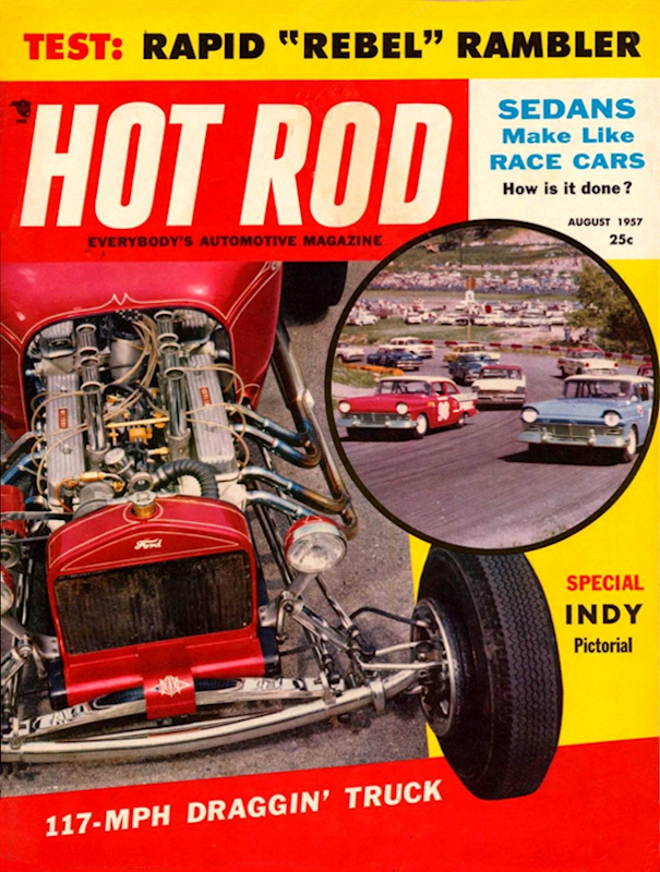 Hot Rod Aug August 1957 