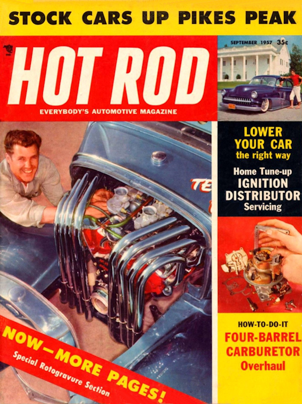 Hot Rod Sept September 1957