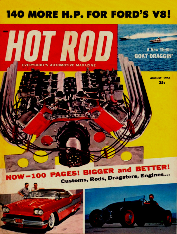 Hot Rod Aug August 1958 