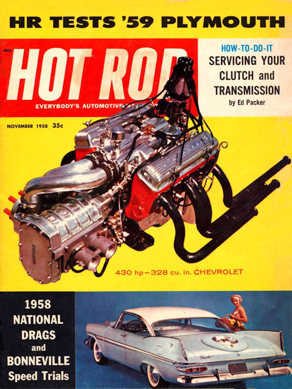 Hot Rod Nov November 1958 