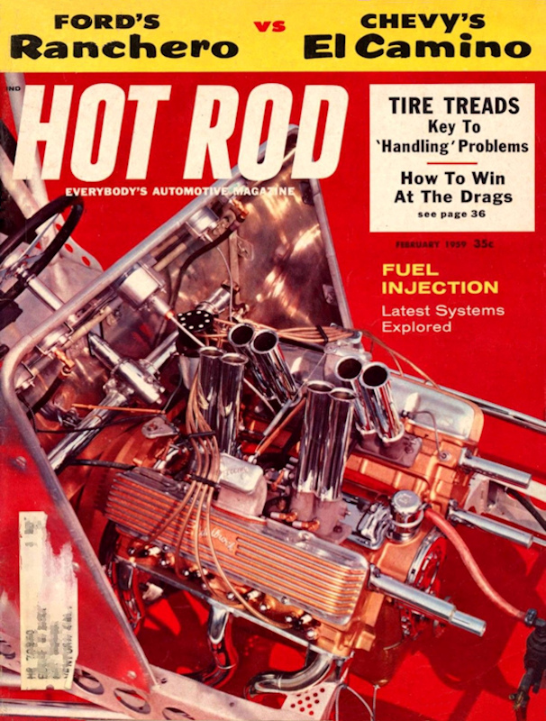 Hot Rod Feb February 1959 