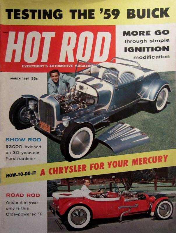 Hot Rod Mar March 1959 