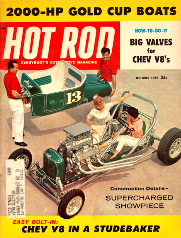 Hot Rod Oct October 1959 